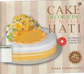 Cake decorating bentuk hati